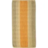 Cawö Badehandtuch Cashmere Stripes Hellorange