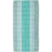 Cawö Badetuch Noblesse Cashmere Stripes Mint