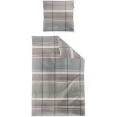 Irisette Edel-Feinbiber Bettwäsche Meran 8771 jade 135x200 cm + 80x80 cm