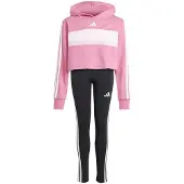Adidas Seasonal Essentials Tiberio 3 Stripes Fleece Leggings Trainingsanzug