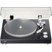 Teac TN-5BB - Plattenspieler - Pearl Black, Piano Black, Silber