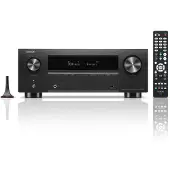 Denon AVCX3800HBKE2, 105 W, 11.1.4 Kanäle, Stereo, 135 W, AAC, ALAC, DSD, DTS, FLAC, MP3, WAV, WMA, MPEG