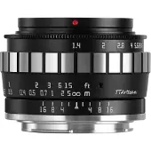 TTArtisan 23 MM ƒ/1,4, FUJI-X-BAJONETT, SCHWARZ/SILBER