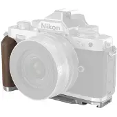 SmallRig 4803 L-förmiger Holzgriff für Nikon Z fc, silber