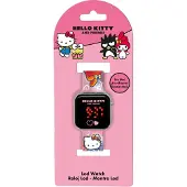 Peers Hardy Hello Kitty LED-Uhr - Lizenz für Kinder - HK50151