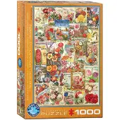 Eurographics Puzzle Saatgutkatalog: Blumen 1000 Teile