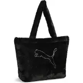 Puma UP Faux Fur Shopper Black schwarz