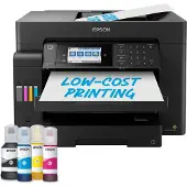 Epson EcoTank ET-16655, Tintenstrahl, Farbdruck, 4800 x 1200 DPI, A3, Direktdruck, Schwarz