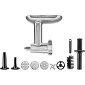 KitchenAid 5KSMMGA, Lebensmittelmühle, Silber, Aluminium, Edelstahl, 1,9 cm, 139 mm