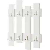 En.casa Wandgarderobe Raseborg 60x80 cm Weiss