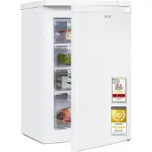Exquisit Gefrierschrank GS512-040E weiss | 91 l Nutzinhalt | Energieklasse E | 40 dB(A) | 4-Sterne-Gefrierfach | kompakte Bauform