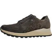 Waldlaufer Hiroko soft Damenschuhe sportlicher Schnürer Braun Freizeit