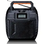 Lenco ODR-160GY - Leistungsstarkes tragbares outdoor DAB+/FM Radio mit Bluetooth - IPX5 strahlwassergeschützt - Grau
