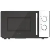 Candy Idea CMW20SMWLI/4U, Arbeitsplatte, Solo-Mikrowelle, 20 l, 700 W, Drehregler, Weiß