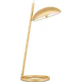 Nova Luce LED Tischleuchte Flute in Gold 18W 1105lm