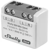 Shelly EM Mini Gen4 Intelligenter WLAN-Energieverbrauchsüberwachungscontroller