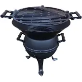 Jw Grillfass / robuster Holzkohlegrill 2473