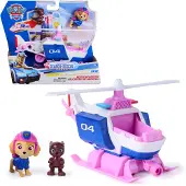 Paw Patrol - Search & Rescue: Skyes Rettungs-Helikopter mit 2 Figuren, 3 Jahr(e), Mehrfarbig