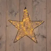 Anna's Collection Stern aus Metall 200 LED 56 cm klassisch warm