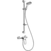 Delabie Duschsystem m. EHM 2739EP Securitouch, S-Anschl. STOP/CHECK