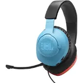 JBL Quantum 100N Kopfhörer Kabelgebunden Kopfband Gaming Blau, Rot
