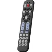 One For All Big-Button-Fernbedienung, Audio, Soundbar-Lautsprecher, TV, Drucktasten, Schwarz