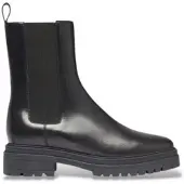 Ba&sh für Damen. 2H20CODA Coda Lederstiefel schwarz (41), 3 bis 5 cm, Keine, Lässig