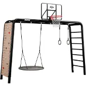 Berg Spiel- und Fitnessgerät PlayBase Large + Ultimate set Stahl zum Eingraben