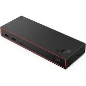 Lenovo ThinkPad USB4 Dock 5000, Kabelgebunden, Thunderbolt 4, 65 W, 1000 Mbit/s, Schwarz, Eclipse Black