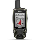 Garmin GPSMAP 65, Persönlich, Schwarz, Wasserdicht, TopoActive Europe; routable, IPX7, TFT