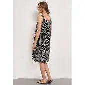 Street One Sommerkleid Ohne Taschen aus Viskose