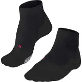Falke Kurzsocken "PL4 Short", Damen, Gr. 39-40, schwarz (schwarz (3000)), Obermaterial: 35% Polypropylen PP. 30% Polyamid PA. 26% Baumwolle CO. 6% Polyester PES. 3% Elasthan EL., Socken Kurzsocken