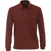Casamoda Casa Moda - Herren Polo-Shirt Langarm (403478000), Größe:XXL, Farbe:Orange (490)