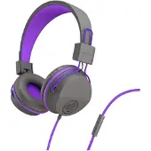 JLab IEUHJKSTUDIORGRYPRP6, Kabelgebunden, 20 - 20000 Hz, Musik, 109,2 g, Kopfhörer, Blau, Graphit, Violett