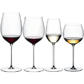 Riedel Weingläser-Set Superleggero - Bordeaux Grand Cru, Burgundy Grand Cru, Riesling & Oaked Chardonnay - 4 Stück