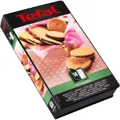 Tefal XA801412, Ersatzteller, Schwarz, Snack Collection/SnackTime, 242 mm, 155 mm, 44 mm