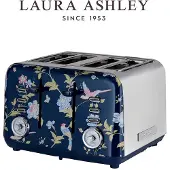 Laura Ashley - Küchengeräte - 4-Scheiben Toaster Elveden Marine von