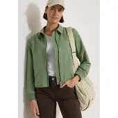 Cecil Jackenblazer Blouson mit Hemdblusenkragen