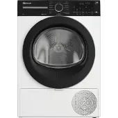 Bauknecht BK TR 9C EX, Freistehend, Frontlader, Wärmepumpe, Weiß, Berührung, Schwarz, Transparent