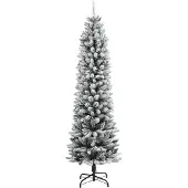 vidaXL Künstlicher Weihnachtsbaum mit Schnee 300 LEDs 240 cm