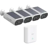 Aosu Smart Security SolarCam P1 SE System 4-Cam Kit