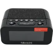 Alan Albrecht DR 451 DAB+/UKW Radiowecker, schwarz