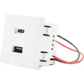 Shelly - USB-Ladegerät – Weißer Adapter für Wall Display Stand