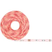 Paulmann LED-Streifen Komplettset SimpLED 5m, smart, RGB 24W SimpLED, dimmbar, weiß / opal, für Wohn- / Esszimmer, Kunststoff