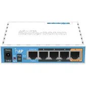 Mikrotik RB952Ui-5ac2nD hAP ac lite 802.11ac, 2.4/5.0, 10/100 Mbit/s, Ethernet LAN (RJ-45) Ports 5, MU-MiMO Ja, PoE in/out
