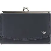 Golden Head Leder Geldbörse Polo RFID Protect Bügelbörse 2255 Marineblau dunkelblau