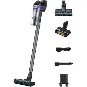 Samsung VS20B75AER4, 2-in-1-Stabstaubsauger, Beutellos, Türkis, Violett, Trocken, Multizyklonisch, LED
