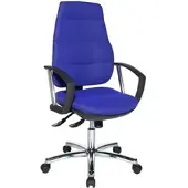 Kompatible Ware Topstar Bürostuhl »Unni SY Deluxe« mit Armlehnen blau, 56 cm