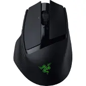 Razer Basilisk Mobile, rechts, Optisch, RF Wireless + USB Type-C, 18000 DPI, Schwarz, Gelb