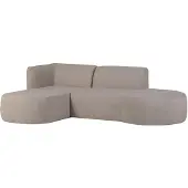 Woood Chios Garten Loungeset Organisch Links Naturel